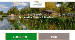 Desktop Screenshot of camping-bordeaux.com